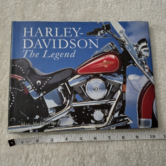 Harley-Davidson 1997 The Legend By Mac McDiarmid Coffee Table Book - Picture 9 of 11